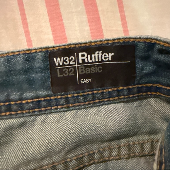 Buffalo David Bitton BDB Denim Blue Jeans Ruffler Basic | 32Wx32L - Picture 11 of 12